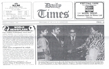 Diaspora Interaction with the Malawi Dignitories (From Archives)